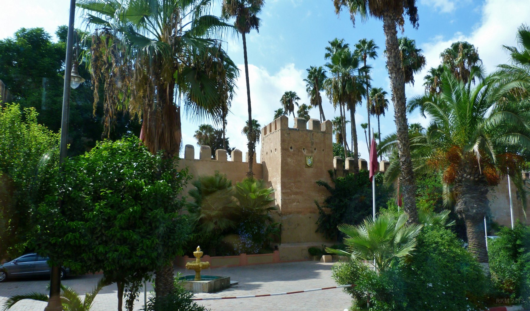 Taroudant, muraille de l'Hôtel Salam